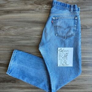 1988 Vintage 501 Levi’s